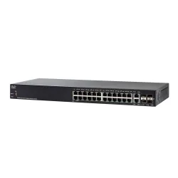 Cisco SG350-28 Switch 24x 1000Mb/s, 2x Combo(RJ45/SFP) + 2x SFP, Managed