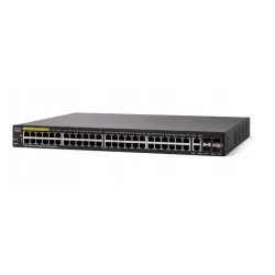 Cisco SG350-52MP Switch PoE 48x 1000Mb/s Max PoE, 740W, 2x Combo(RJ45/SFP) + 2x SFP, Zarządzalny