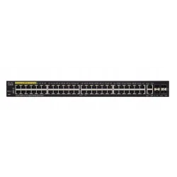 Cisco SG350-52MP Switch PoE 48x 1000Mb/s Max PoE, 740W, 2x Combo(RJ45/SFP) + 2x SFP, Administrado