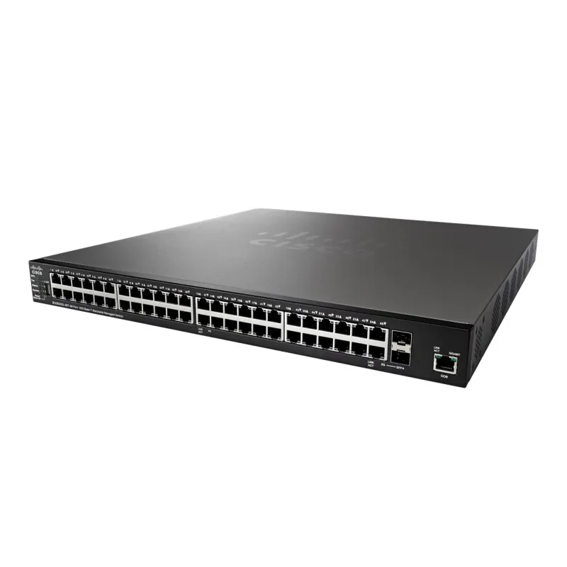Cisco SG350XG-48T Switch 46x 10Gigabit Ethernet, 2x 10G Combo(RJ45/SFP+), Empilhado