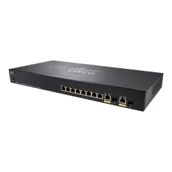 CISCO SG355-10P 10-PORT GIGABIT/POE MANAGED SWITCH