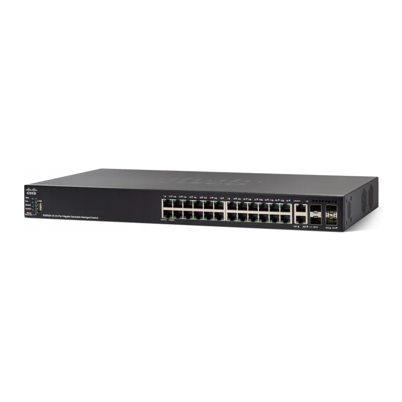Cisco SG550X-24MPP Switch PoE 24x Gigabit RJ45 PoE, 2x 10G Combo(RJ45/SFP+), 2x SFP+, 740W PoE, Stackovatelný