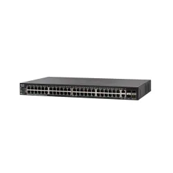 Cisco SG550X-48 Switch 48x Gigabit RJ45, 2x 10G Combo(RJ45/SFP+), 2x SFP+, Stakowalny