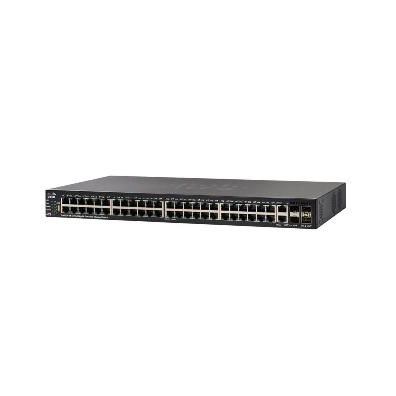 Cisco SG550X-48 Switch 48x Gigabit RJ45, 2x 10G Combo(RJ45/SFP+), 2x SFP+, Stackable