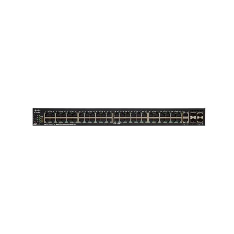Cisco SG550X-48 Switch 48x Gigabit RJ45, 2x 10G Combo(RJ45/SFP+), 2x SFP+, Stackable