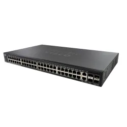 Cisco SG550X-48P Switch 48x Gigabit RJ45 PoE, 2x 10G Combo(RJ45/SFP+), 2x SFP+, 382W PoE, apilable