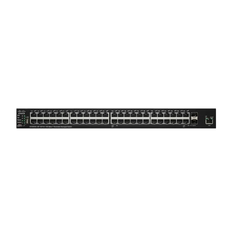 Cisco SG550XG-48T Switch 46x 10G RJ45, 2x 10G Combo(RJ45/SFP+), impilabile