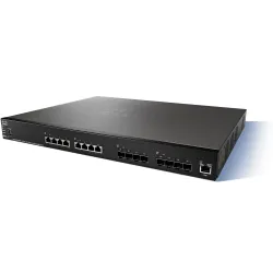 Cisco SG550XG-8F8T Switch 8x 10Gigabit Ethernet, 8x 10G SFP+, Stackable