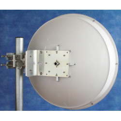 Antena Parabólica Jirous JRMA-650 10/11, 10.1 – 11.7GHz, 35dBi, Dedicada para Mimosa B11 - Imagem 2