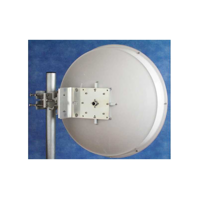 Antena Parabólica Jirous JRMA-650 10/11, 10.1 – 11.7GHz, 35dBi, Dedicada para Mimosa B11 - Imagem 2