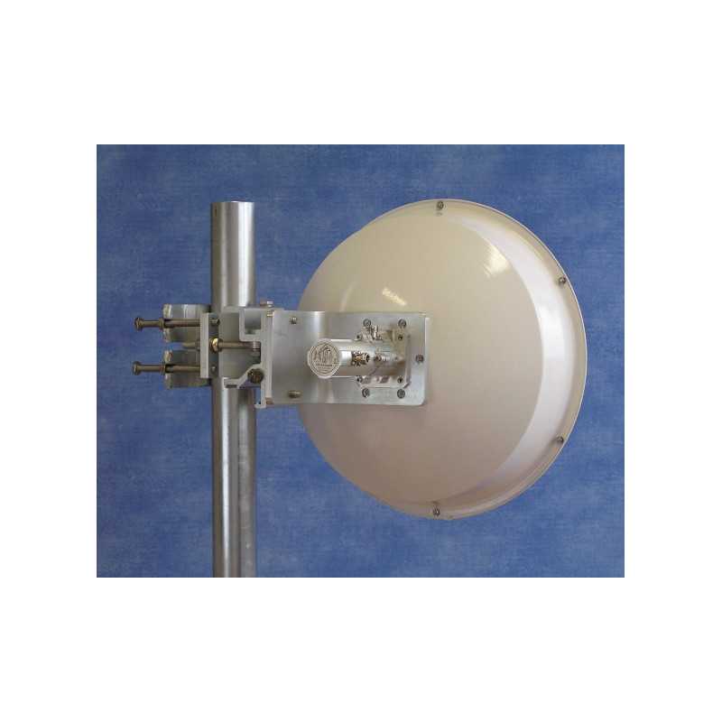 Jirous JRC-24 Duplex Precision Parabolantenne N/Female, 5,45 - 5,9GHz, 23,6dB, entwickelt für Mimosa B5C