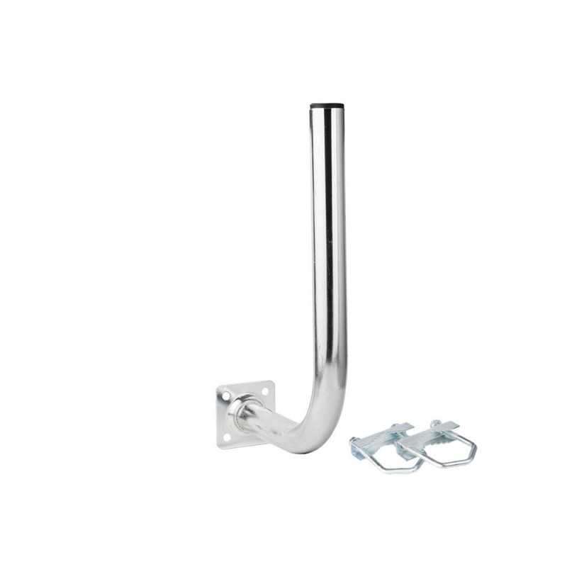 Extralink Balkon Tutucu L250x400, 250x400mm, M8 Kelepçeleri ile, Çelik, Galvanizli