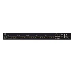 Cisco SX550X-24F Switch 20x 10G SFP+, 4x 10G Combo(RJ45/SFP+), impilabile