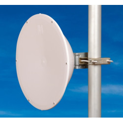Jirous JRC-24DD MIMO | Antena paraboliczna | 4.9 - 6.4GHz, 24.5dBi, 2x N-Female, 2-pack - Zdjęcie 2