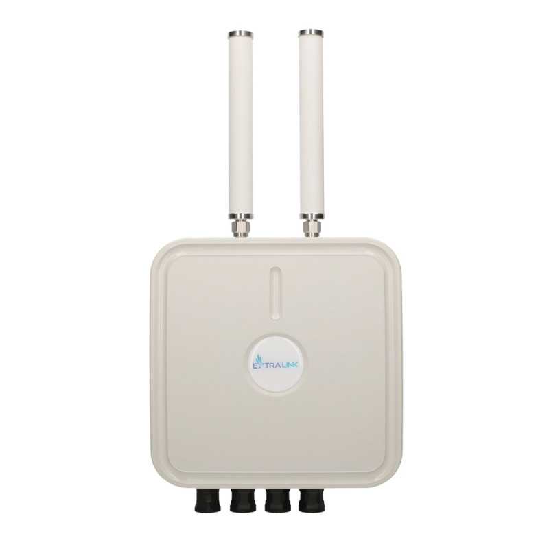 Extralink ELTEBOX Outproor | Anténa | LTE + WiFi 2,4GHz, 4x RJ45, 2x Všesměrová anténa - Obrázek 3