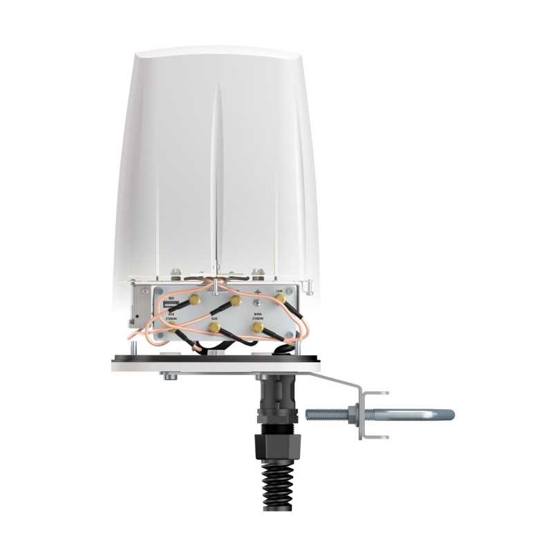 QuWireless QuSpot AX11S | LTE + Wi-Fi + GPS + Bluetooth Antenne | für Teltonika RUTX11 - Bild 3
