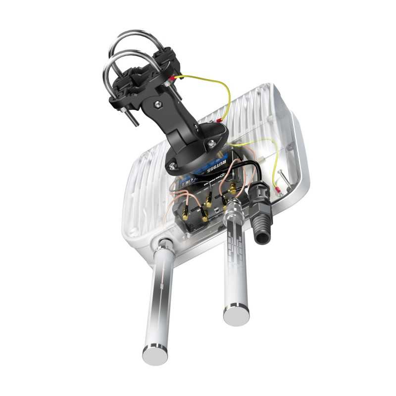 QuWireless QuMax A955M | LTE + Wi-Fi + GPS Antena | para Teltonika RUT956/RUT955 - Imagen 5