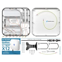 QuWireless QuMax AX12M | Antena Wi-Fi + LTE + GPS + Bluetooth | dla Teltonika RUTX12/RUTX14 - Zdjęcie 5