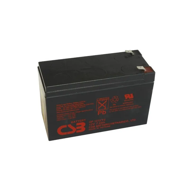 CSB GP1272 F2 Gel-Batterie 12V 7,2Ah