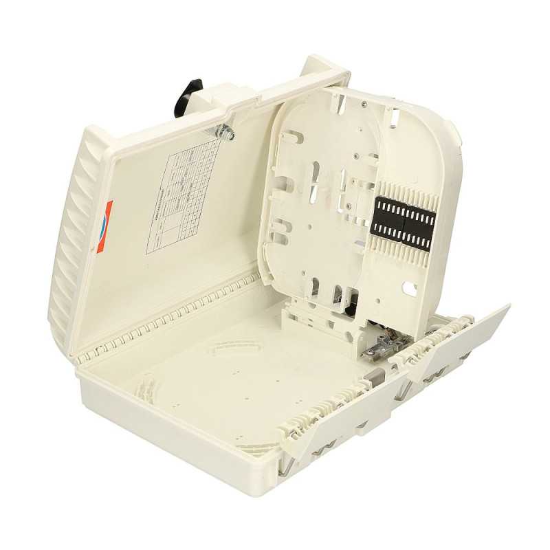 Extralink Elena Fiber Optik Splice Kutusu, 16 Bağ, Beyaz - Görsel 7