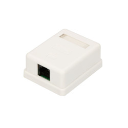 Extralink | Povrchov&aacute; z&aacute;suvka | 1x RJ45 KAT5E UTP