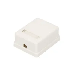 Extralink | Gniazdo natynkowe | 1x RJ45 KAT5E UTP - Zdjęcie 2