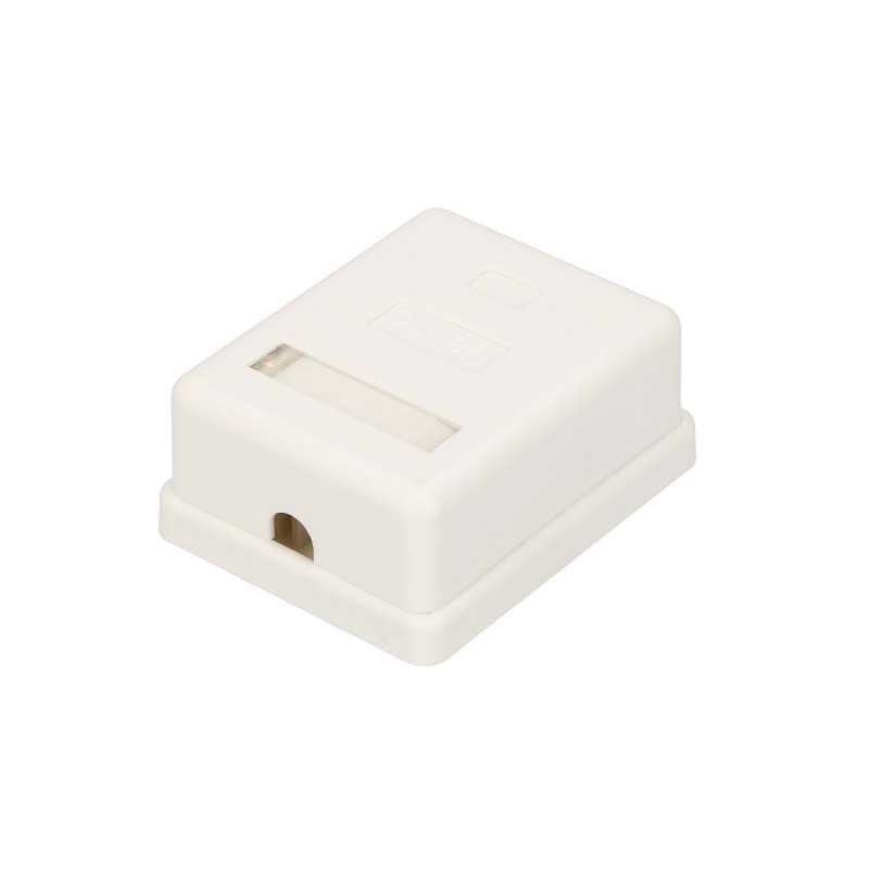 Extralink | Steckdose zur Wandmontage | 1x RJ45 KAT5E UTP - Bild 2