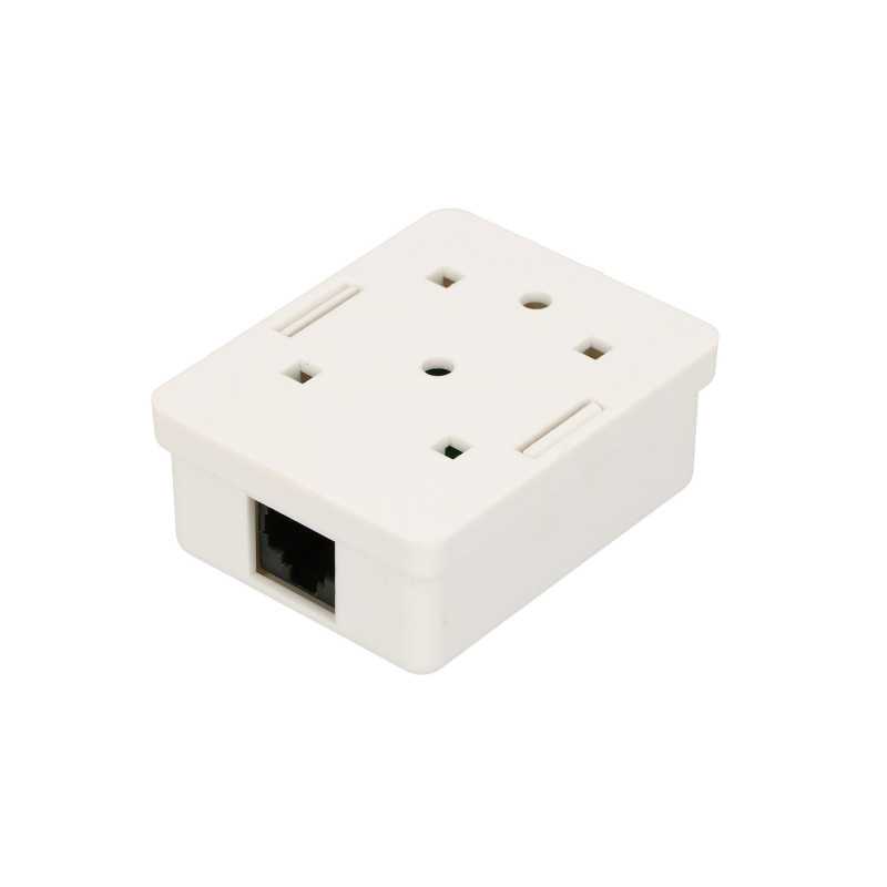 Extralink | Povrchová zásuvka | 1x RJ45 KAT5E UTP - Obrázek 3