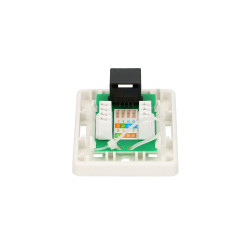 Extralink | Gniazdo natynkowe | 1x RJ45 KAT5E UTP - Zdjęcie 4