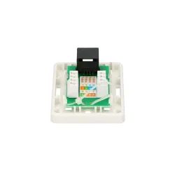 Extralink | Gniazdo natynkowe | 1x RJ45 KAT5E UTP - Zdjęcie 4