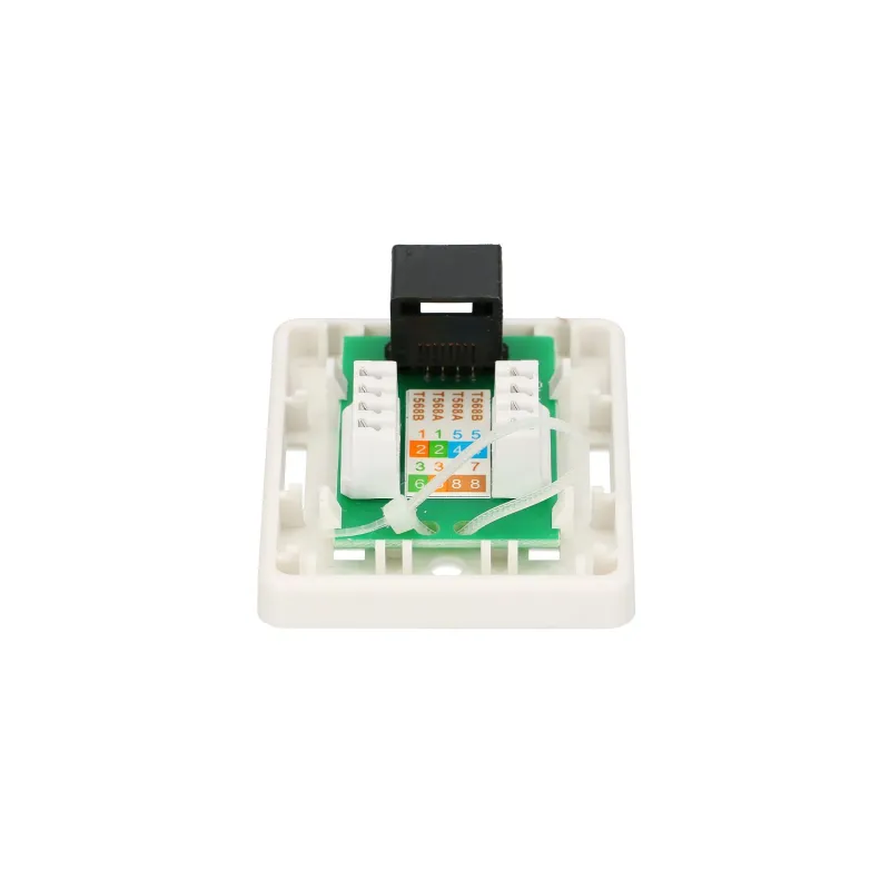Extralink | Gniazdo natynkowe | 1x RJ45 KAT5E UTP - Zdjęcie 4