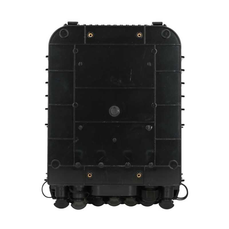 Extralink Jennifer | Caixa de fibra óptica | 16 soldas, preto, com conector - Imagem 2