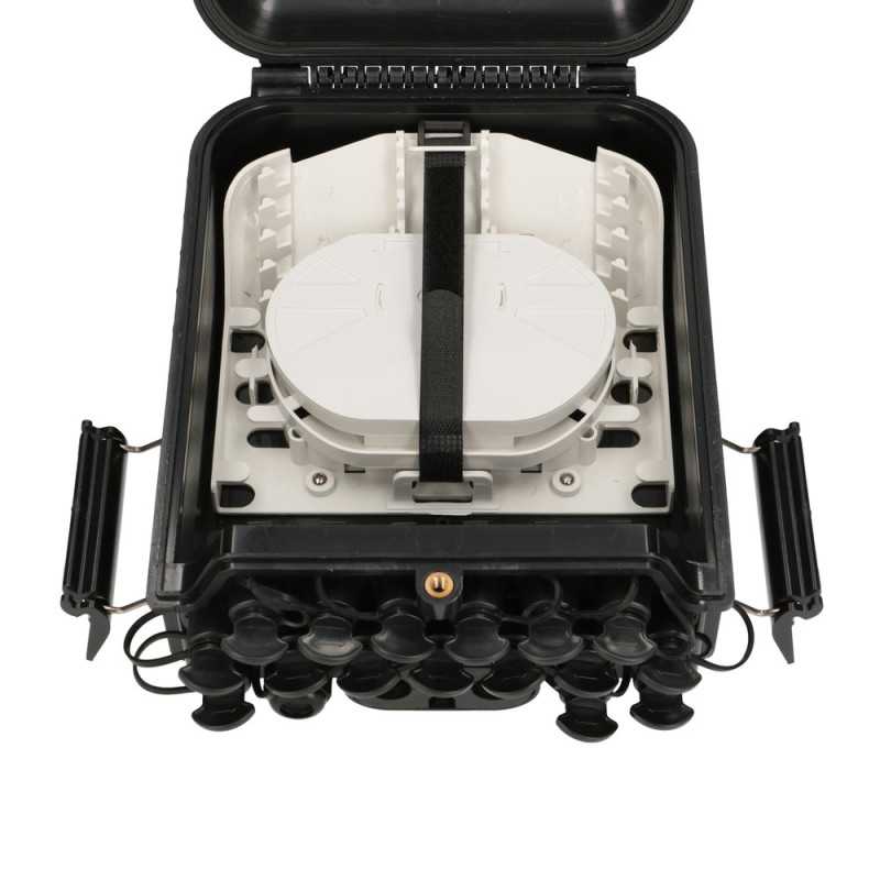 Extralink Jennifer | Morsettiera fibra ottica | 16 core, nero, con connettore - Immagine 6