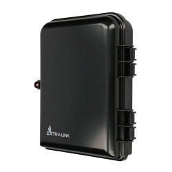 Extralink Eliza | Caixa de fibra óptica | 16 soldas, preto - Imagem 4