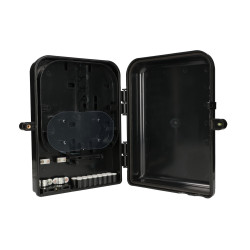 Extralink Eliza | Fiber optic terminal box | 16 core, black - Image 5