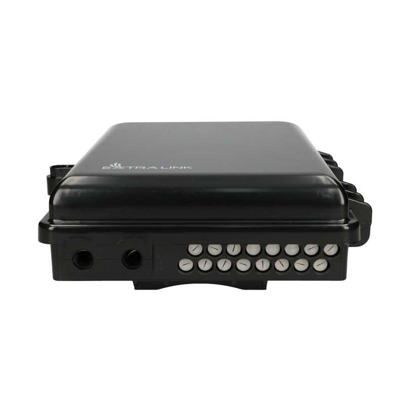 Extralink Eliza | Fiber optic terminal box | 16 core, black - Image 7