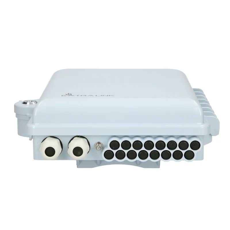 Extralink Emma | Fiber optic terminal box | 16 core, white - Image 5