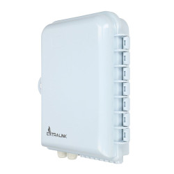 Extralink Emma | Caixa de fibra óptica | 16 soldas, branco - Imagem 6