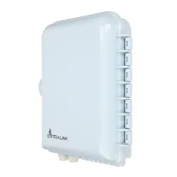 Extralink Emma | Caixa de fibra óptica | 16 soldas, branco - Imagem 6