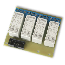Tinycontrol | Rel&eacute;ov&aacute; deska | 16A x4