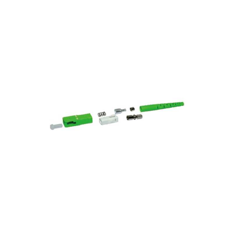 Extralink SC/APC 3.0 zielona | konektor | Fast connector