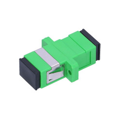 Extralink SC/APC | Adaptador | Monomodo, Simplex, verde
