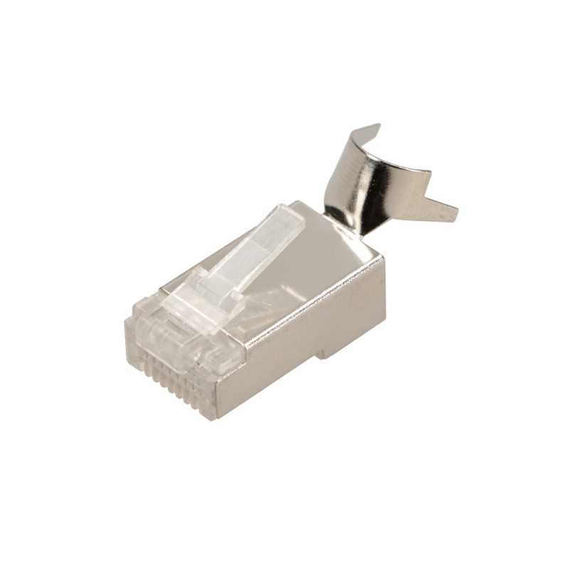Разъем RJ45 Extralink CAT6A FTP, экранированный 8P8C - Изображение 2