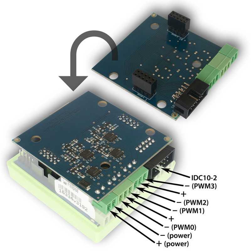 Плата управления On/Off/PWM Tinycontrol, накладка для LAN контроллера V3 - Изображение 2