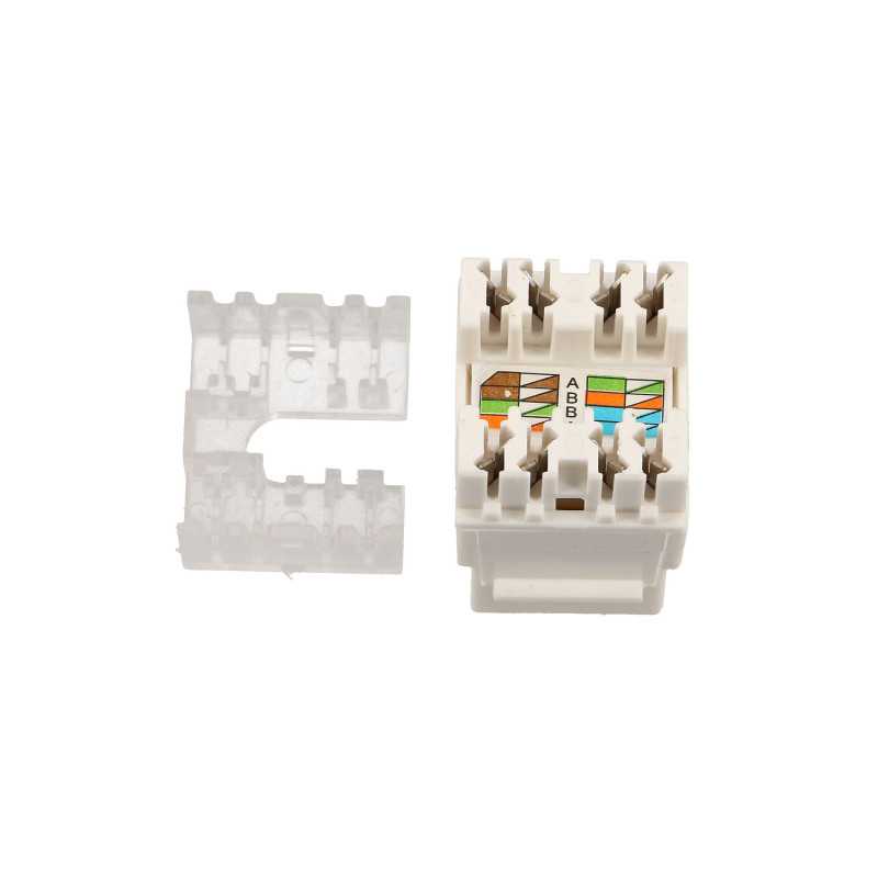 Разъем Keystone Extralink CAT5E UTP, RJ45 - Изображение 3