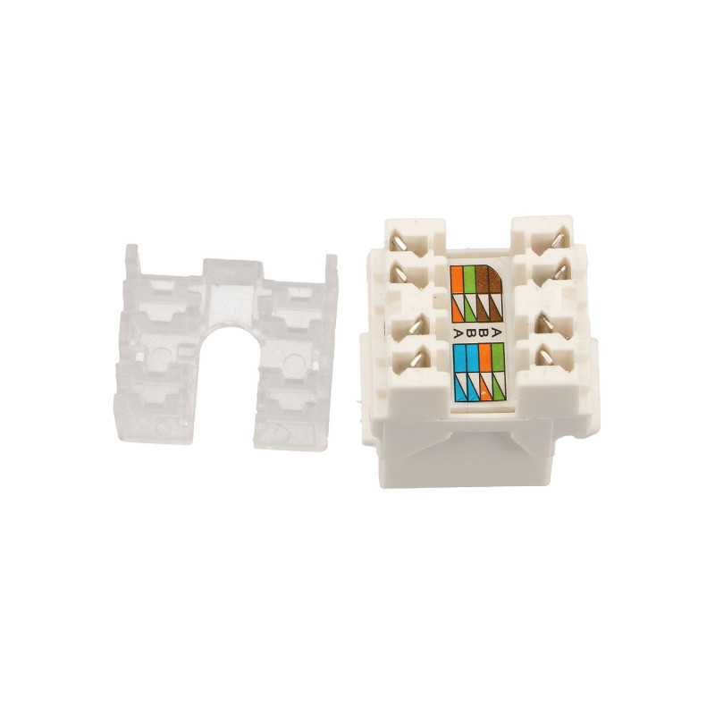 Коннектор Keystone Extralink CAT6 UTP, RJ45 - Изображение 3