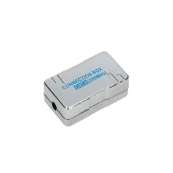 Extralink CAT6 STP | Caja de conexi&oacute;n | plata