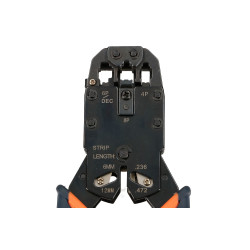 Extralink 4P+6P+8P | RJ45 Herramienta de engarce | con trinquete - Imagen 5