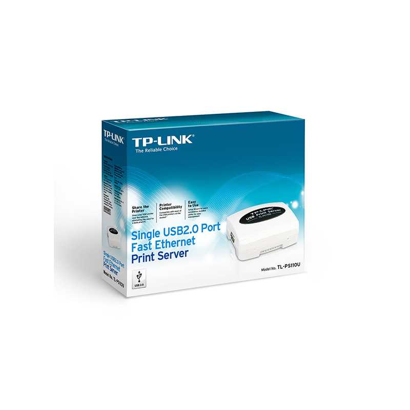 TP-Link TL-PS110U | Servidor de impresora | De un puerto USB2.0 Fast Ethernet - Imagen 2