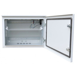Mantar SM-42/55/32 Rack 19" 5U + Fan | Outdoor cabinet | IP65, depth 320 mm - Image 2
